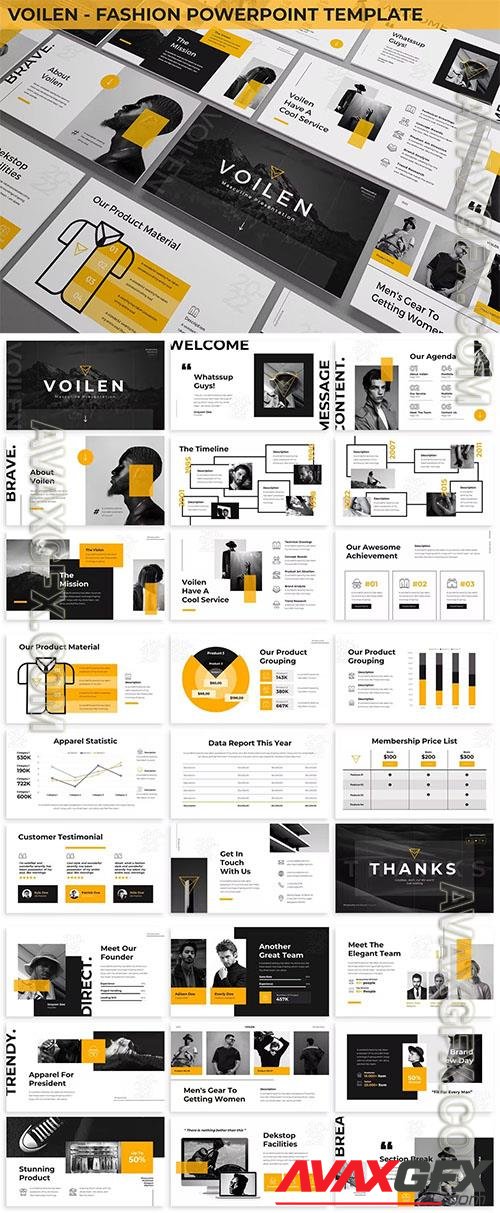 Voilen - Fashion Powerpoint Template