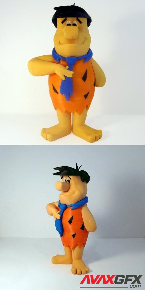Fred Flintstone – 3D Print