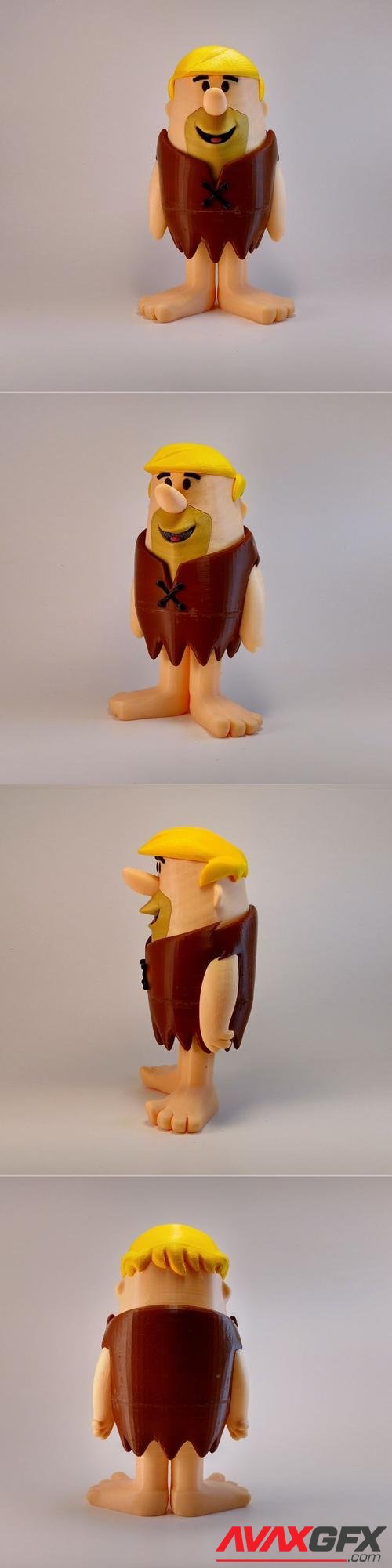 Barney Rubble – 3D Print