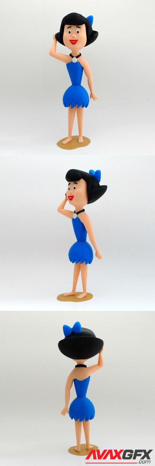 Betty Rubble – 3D Print