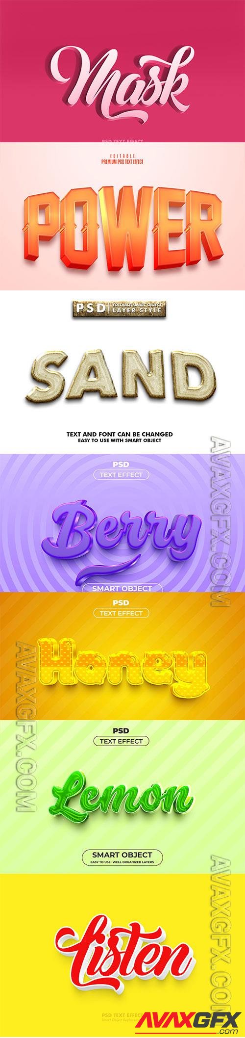 Psd text effect set vol 546