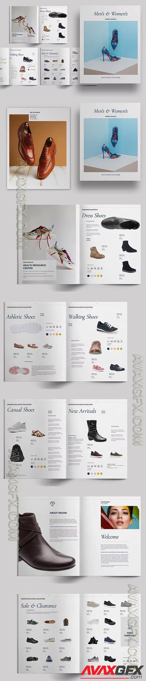 Shoe Store Catalog Layout