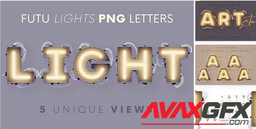 Futu Lights - 3D Lettering - 7136181