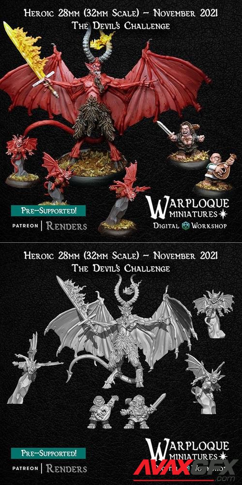 Warploque Miniatures November 2021 – 3D Print