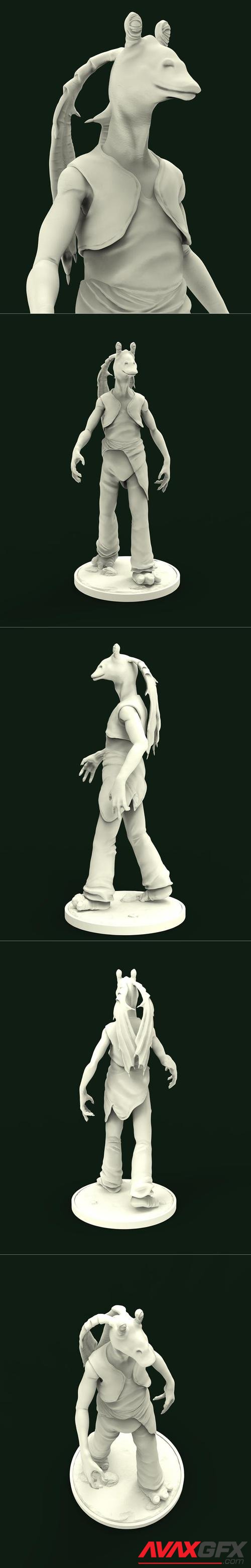 Jar Jar Binks Star Wars – 3D Print