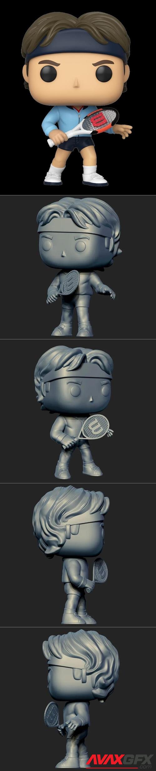 Funko Federer – 3D Print