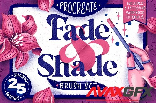 Fade & Shade Brush Set & Tutorials - 4757405