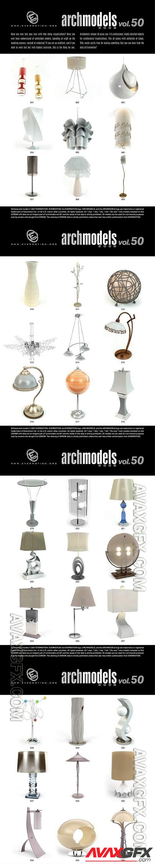 3D Models Evermotion Archmodels v 050