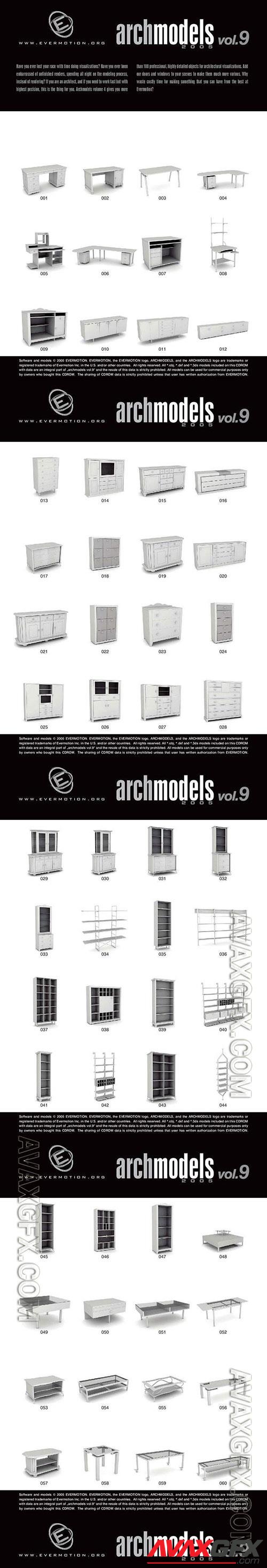 3D Models Evermotion Archmodels v 009