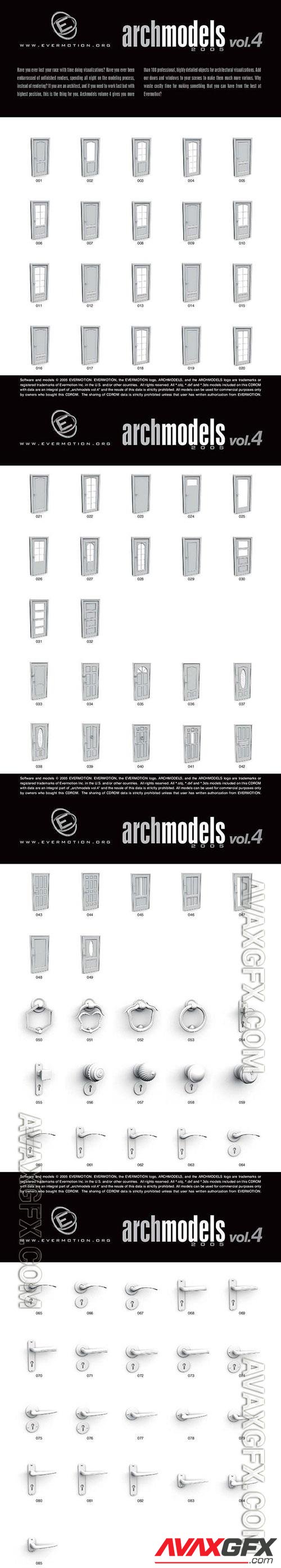 3D Models Evermotion Archmodels v 004