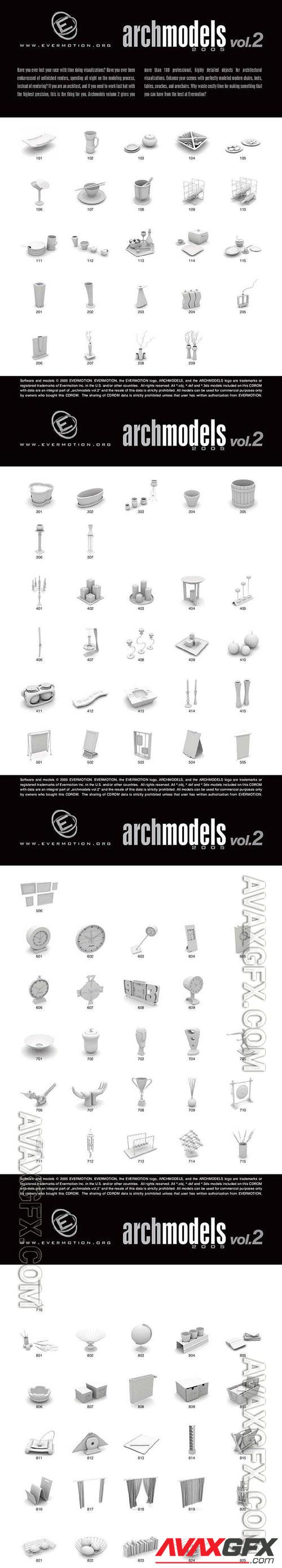 3D Models Evermotion Archmodels v 002