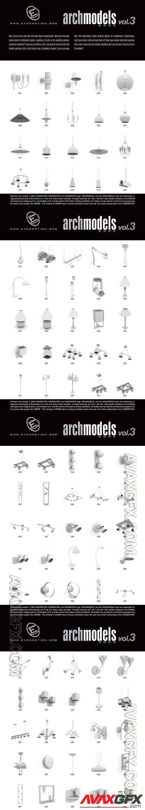 3D Models Evermotion Archmodels v 003