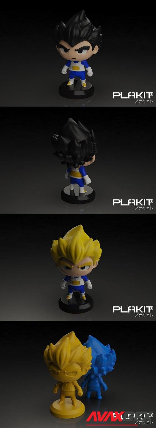 PlaKit DBZ VEGETA – 3D Print