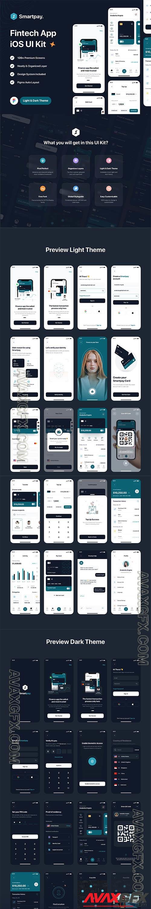 Smartpay - Fintech App iOS UI Kit