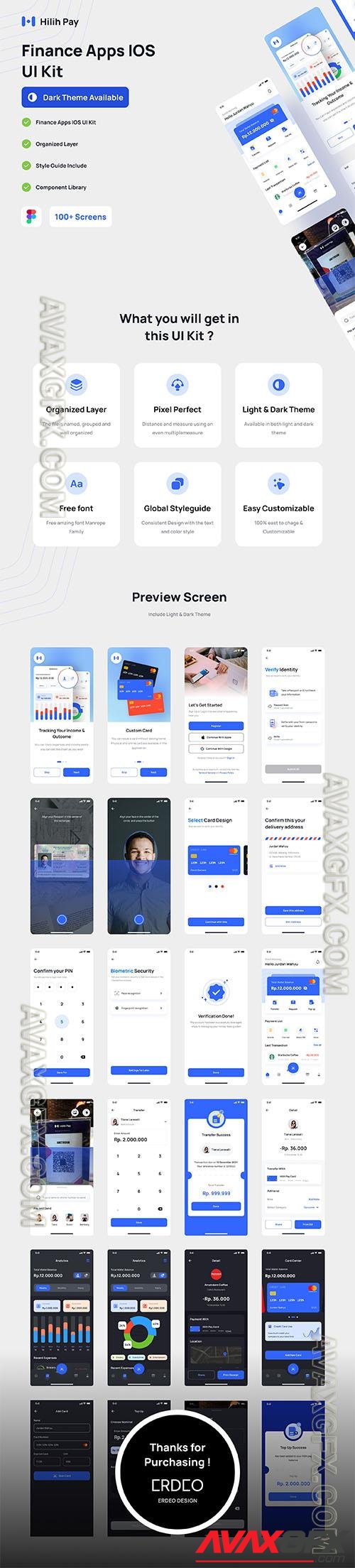 Hilih Pay Mobile UI Kit