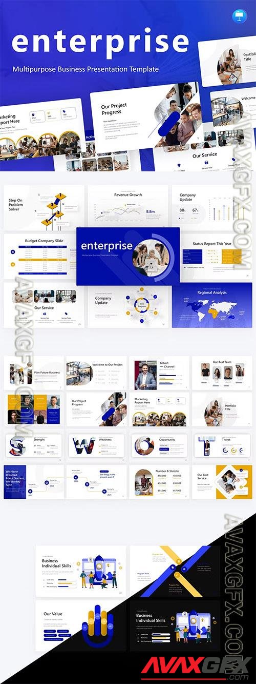 Enterprise Multipurpose Business Keynote Template