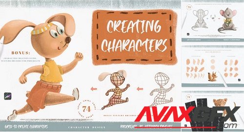 Grids for Creating Cute Characters - 4872093