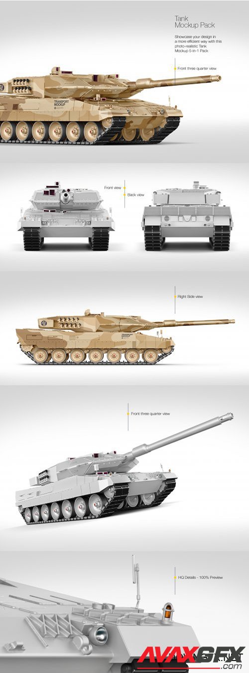 Tank Mockup Pack 42401