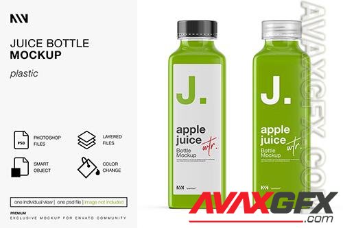 Juice Bottle Mockup 57NT4BN