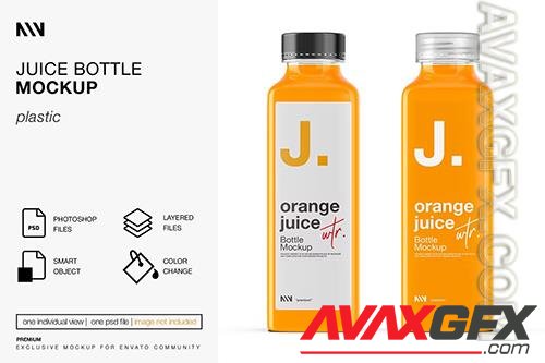Juice Bottle Mockup 3SL883G