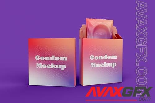 Condom Mockup W8QVJ8H