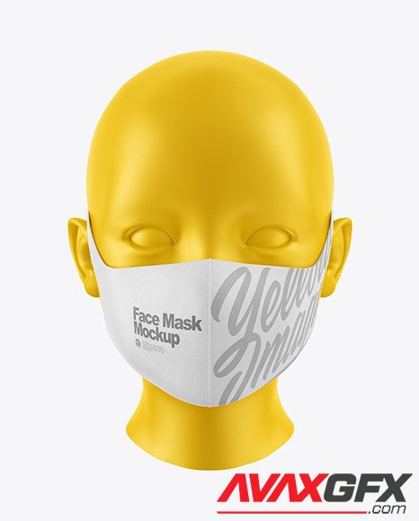 Face Mask Mockup 60869