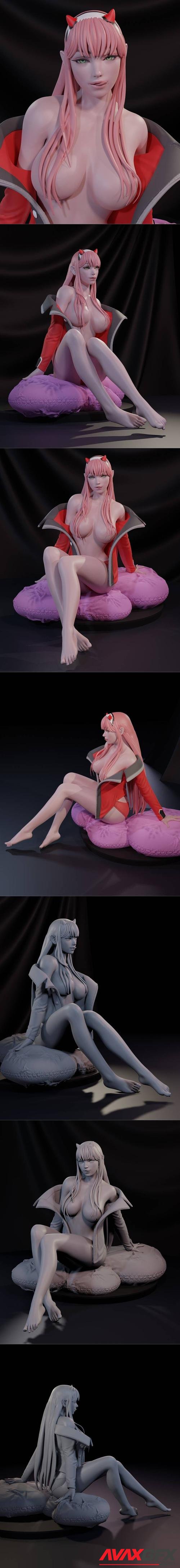 Darling in the franxx – 3D Print