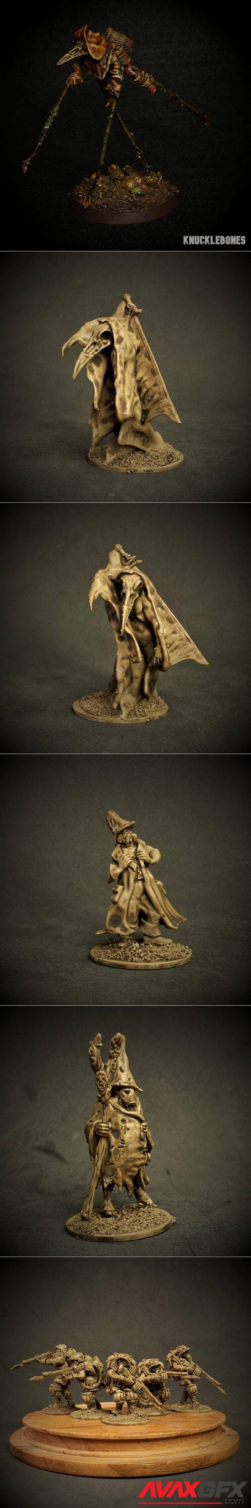 Knucklebones Miniatures September 2021 – 3D Print