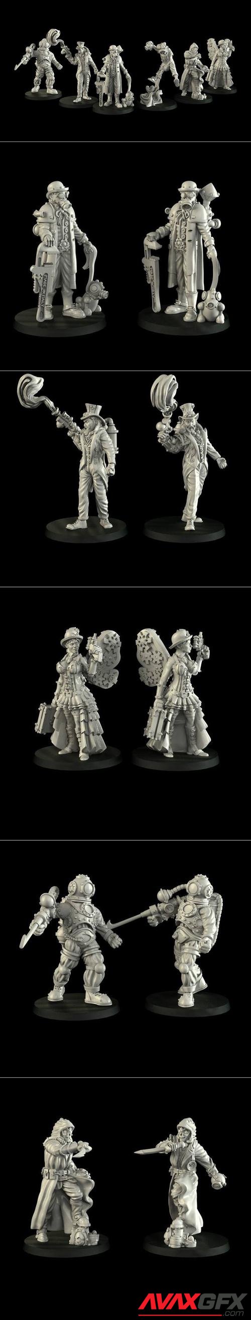 Steam Citizens – 3D Print