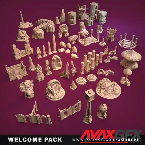 3DHexes - Welcome Package – 3D Print