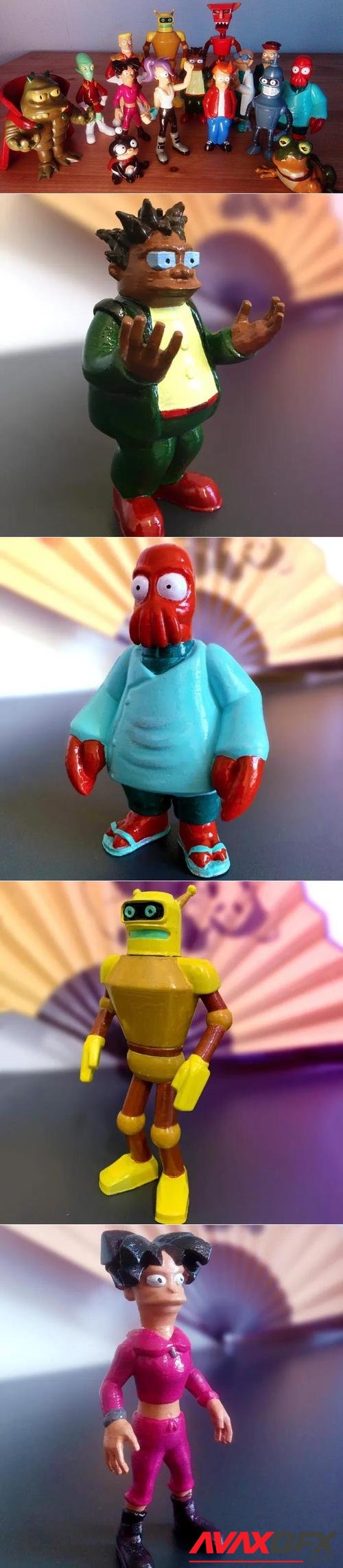 Futurama collection – 3D Print