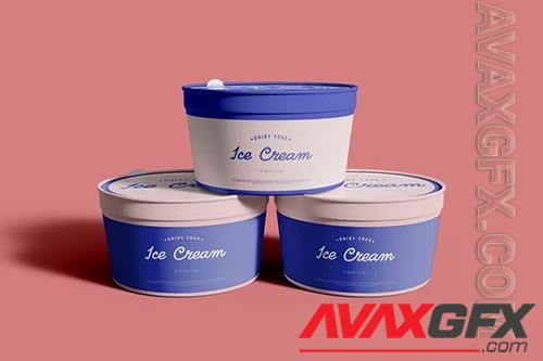 Vegan Ice Cream Mockup