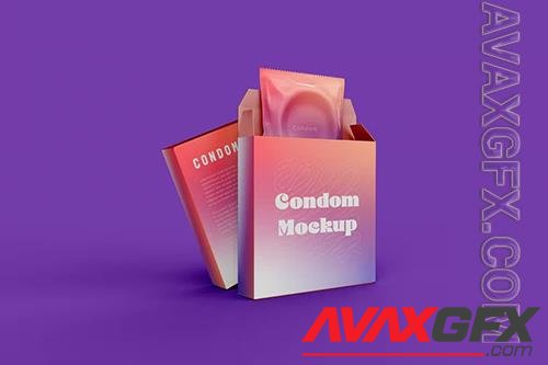 Condom Mockup