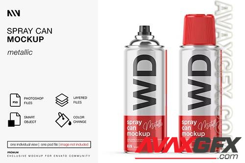 Spray Can Mockup