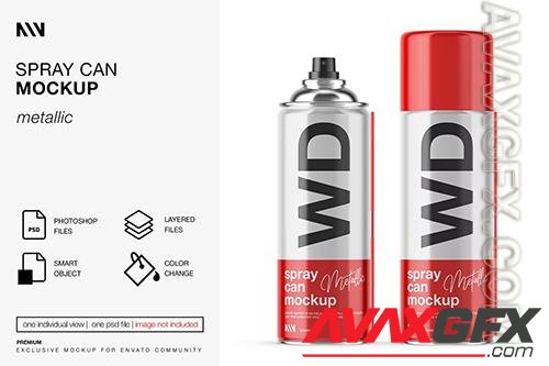 Spray Can Mockup