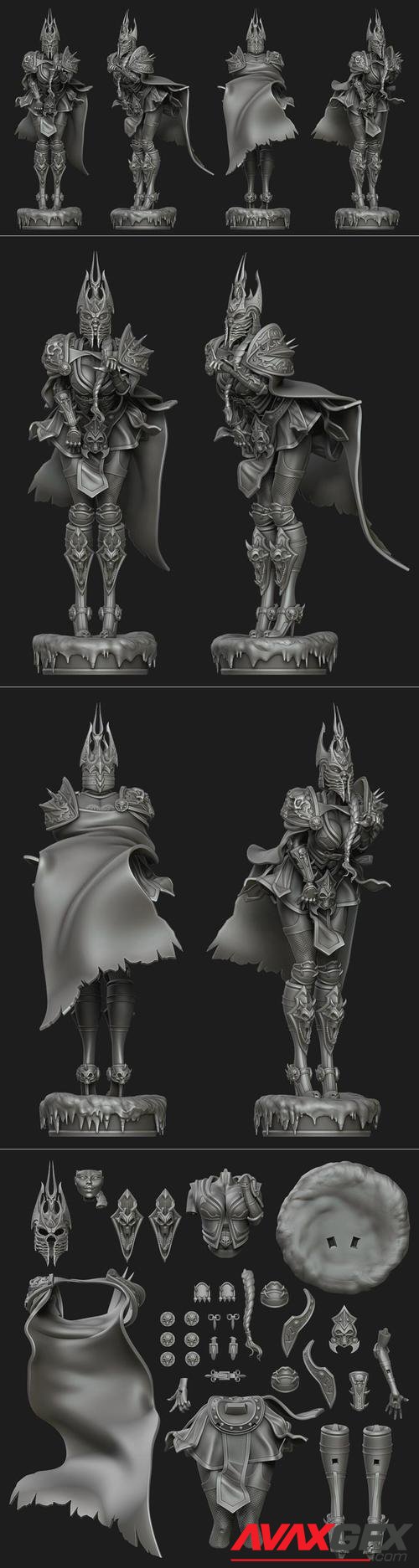 Lich Girl – 3D Print