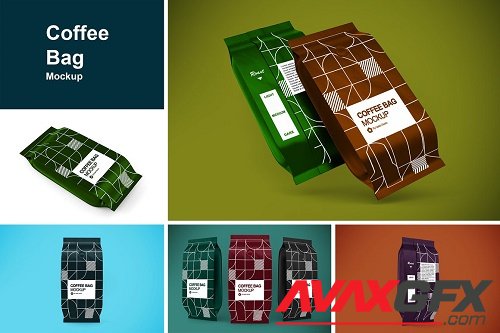 Coffee Bag Mockup - 6992341