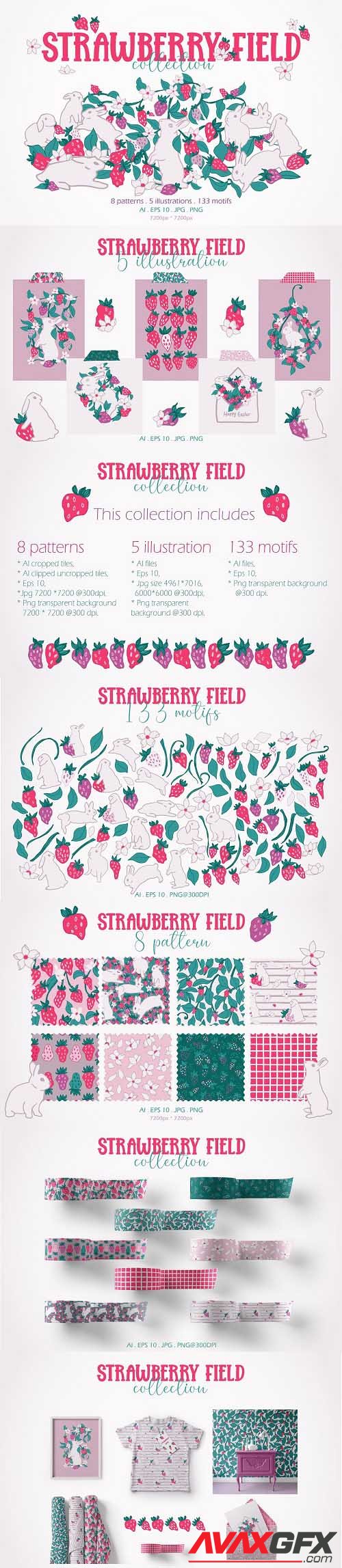 Strawberry Field Collection - 7083412