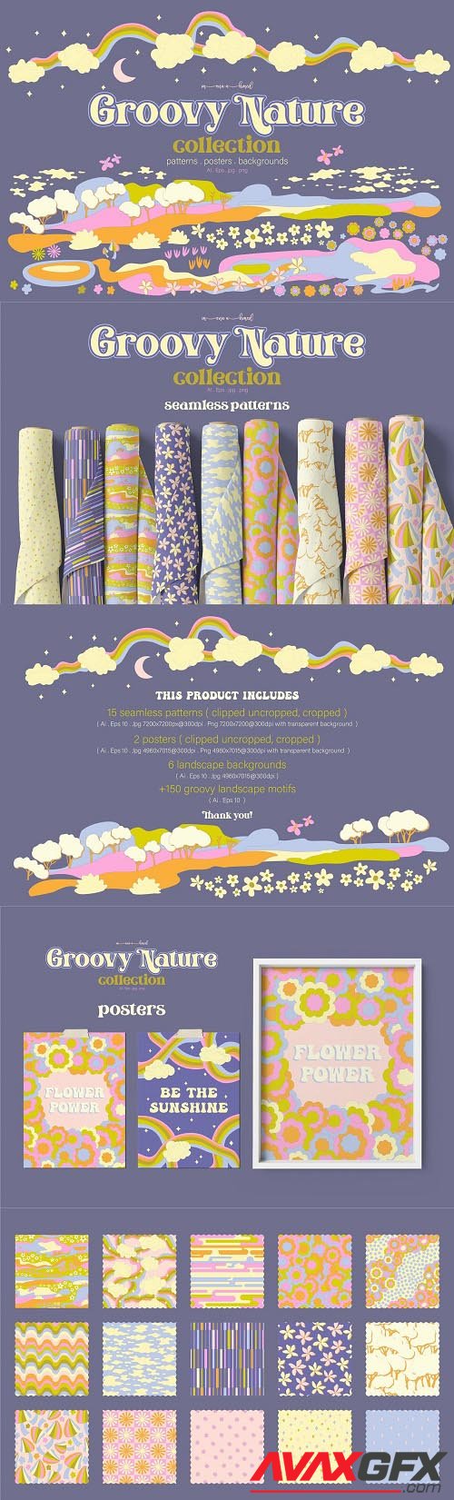 Groovy Nature Collection - 7156824