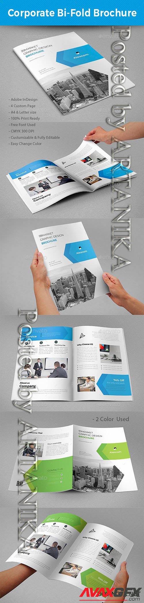 GraphicRiver - Corporate Bi-fold Brochure 21148787