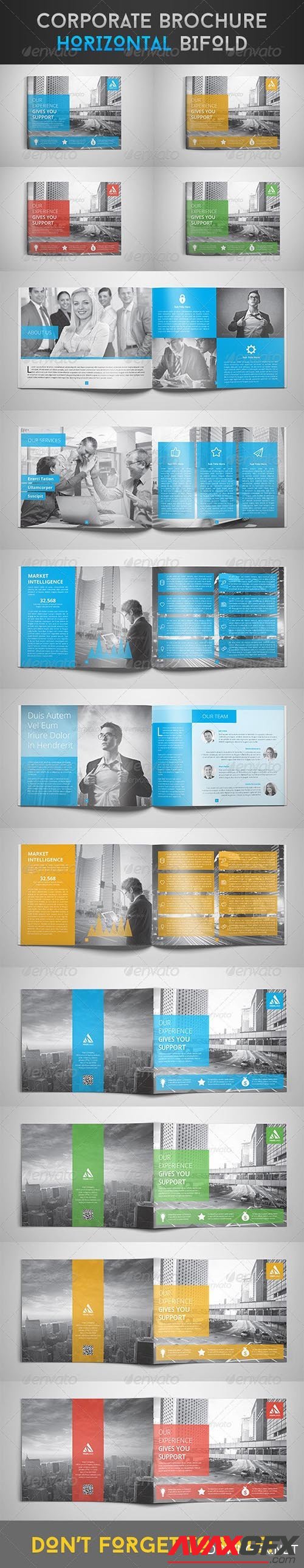 Graphicriver - Corporate Brochure - Horizontal Bi-Fold 8124753