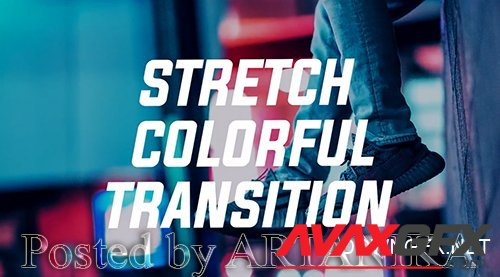 MotionArray - Stretch Colorful Transition 239274