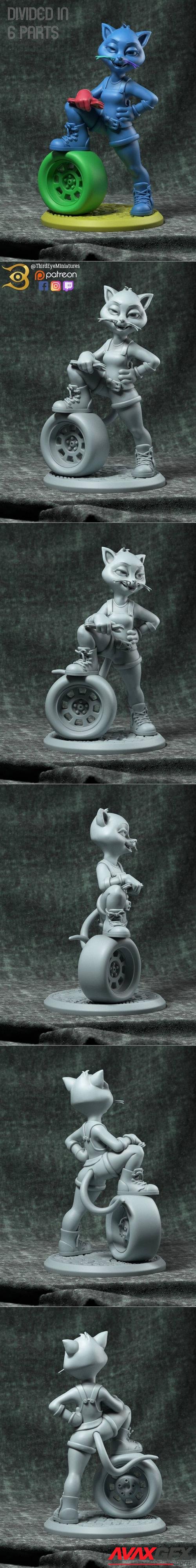 Blair - Car parts thief – 3D Print