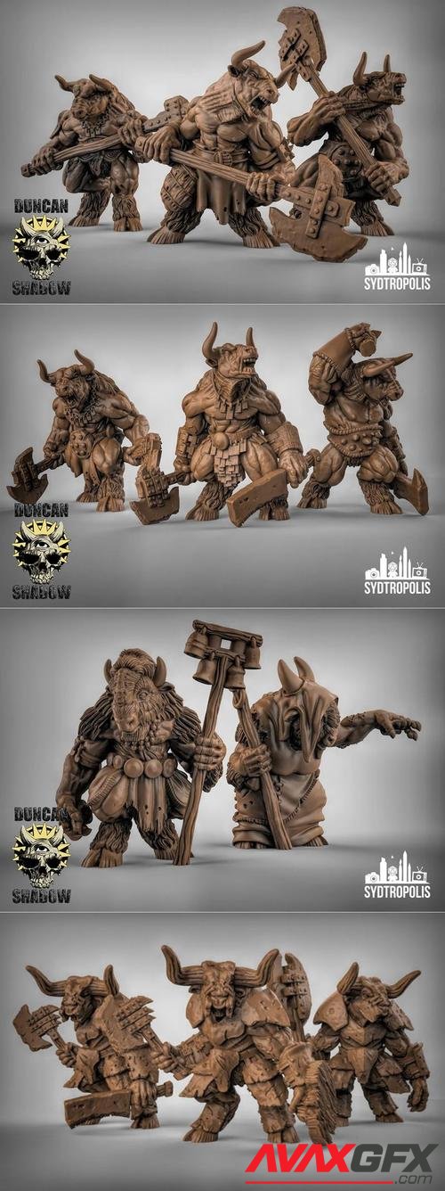 ﻿Minotaurs n Bullgors – 3D Print