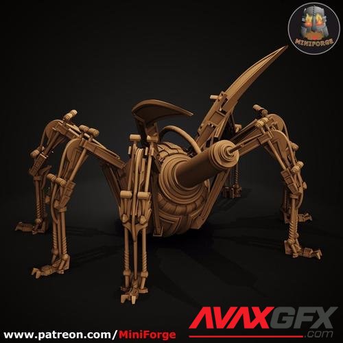 Steampunk Spider – 3D Print