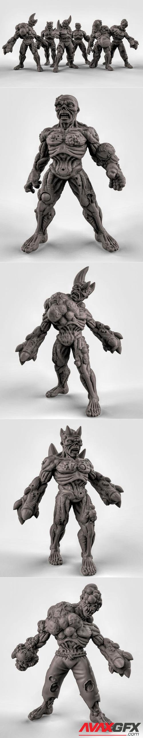 Duncan Shadow - Rad Zombies – 3D Print