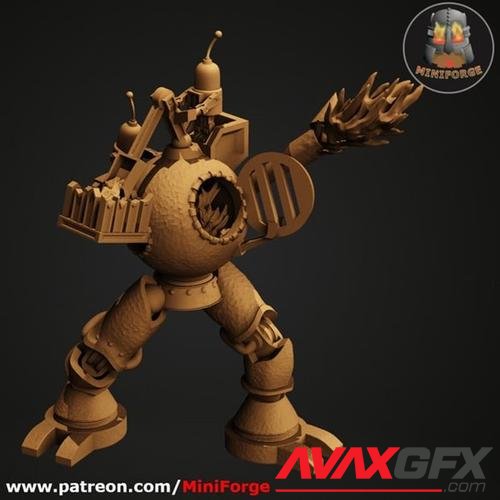 Steampunk Golem – 3D Print