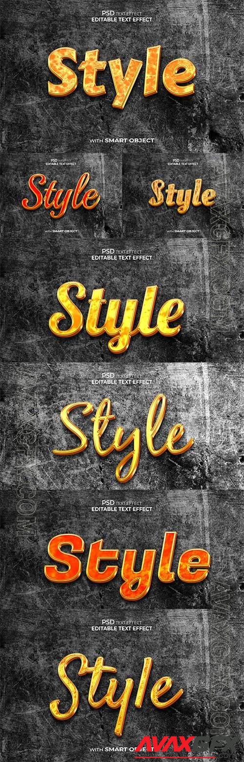 Style Psd text effect set vol 581