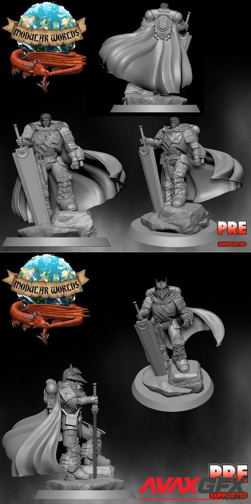 Gutz Crazed Marine Captain – 3D Print