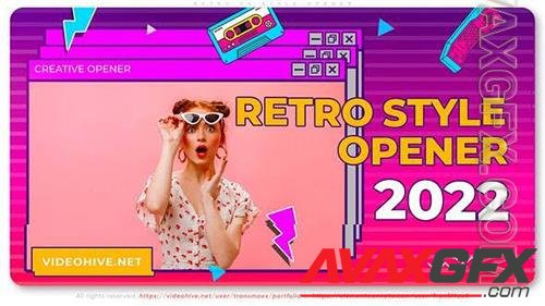 Retro FX Style Opener 37329832